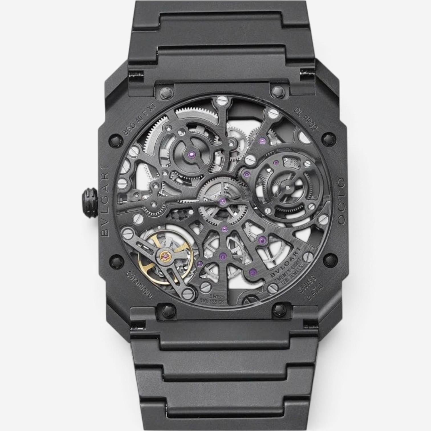 Bulgari Octo Finissimo Ceramic Manual Wind Men's Watch 103126