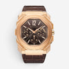Bulgari Octo Finissimo Chronograph 18K Rose Gold Automatic Men's Watch 103468