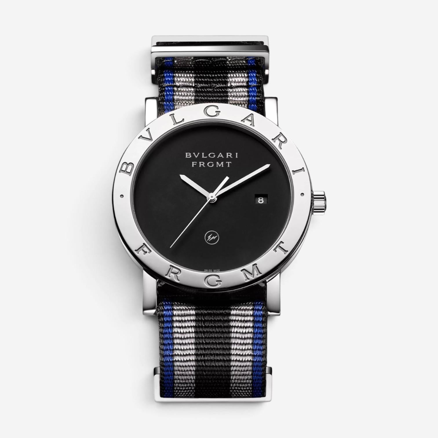 Bulgari Bulgari Fragment Hiroshi Fujiwara LE Steel Automatic Men's Watch 103570
