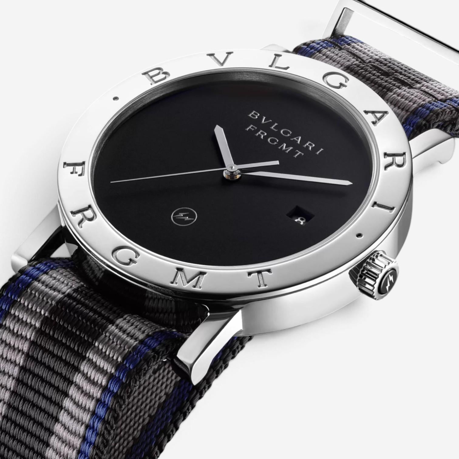 Bulgari Bulgari Fragment Hiroshi Fujiwara LE Steel Automatic Men's Watch 103570