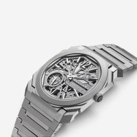 Bulgari Octo Finissimo Skeleton Titanium Manual Wind Men's Watch 103610