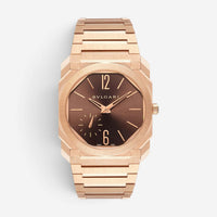 Bulgari Octo Finissimo 18K Rose Gold Automatic Men's Watch 103637