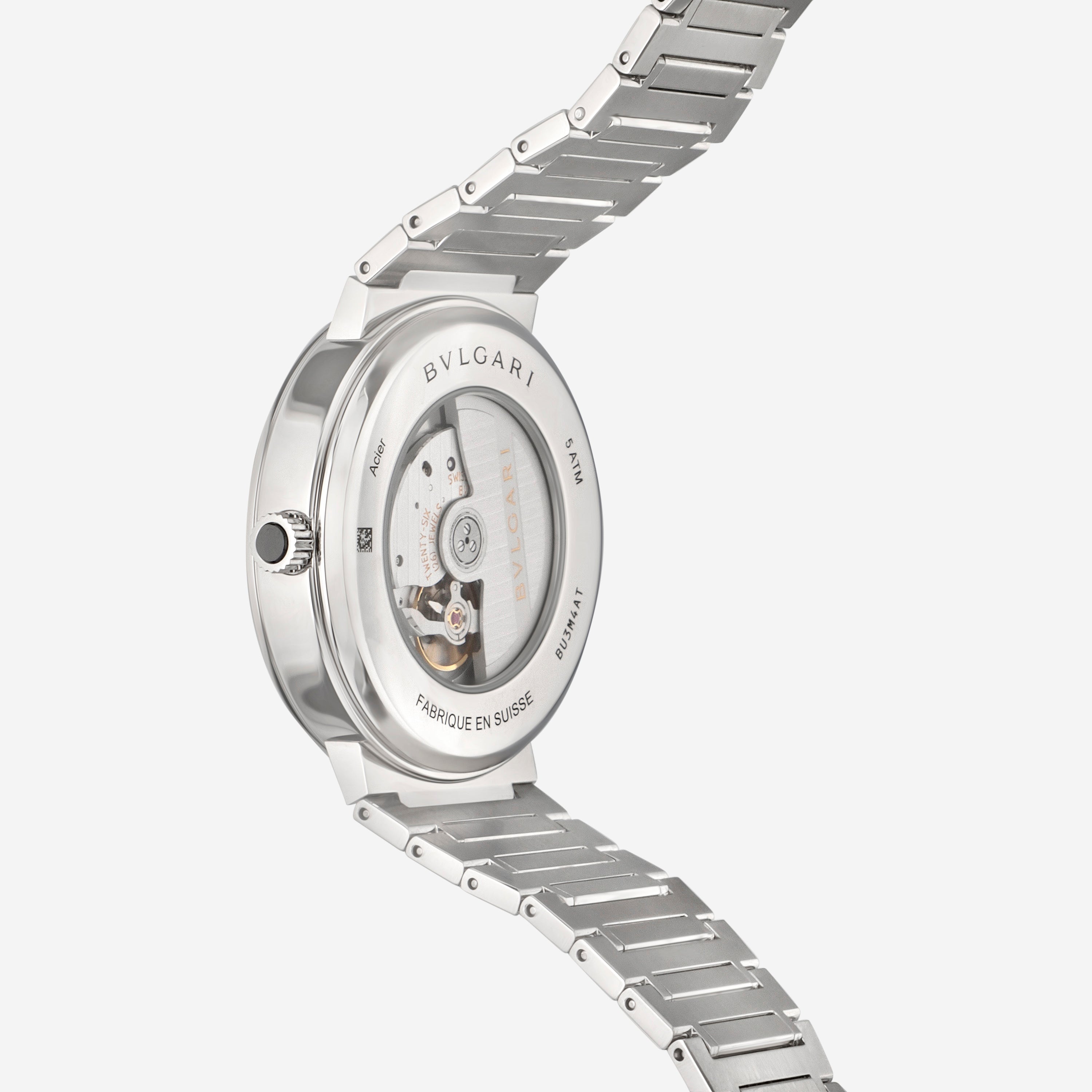 Bulgari Bulgari Stainless Steel 41mm Men's Blue Dial Automatic Men's Watch 103720 - THE SOLIST