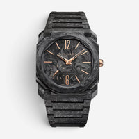 Bulgari Octo Finissimo Carbon & 18K Rose Gold Automatic Men's Watch 103779