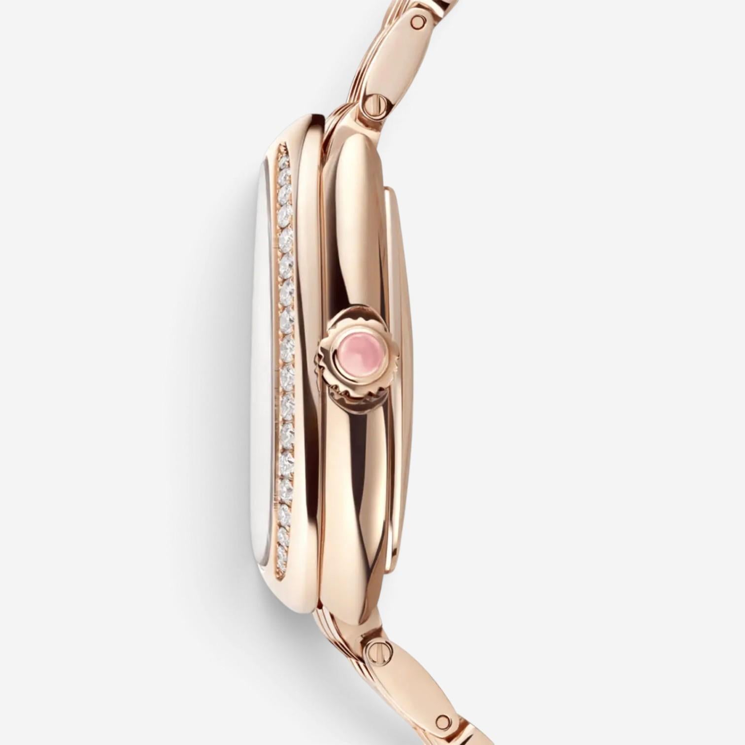 Bulgari Serpenti Seduttori Diamond 18K Rose Gold Automatic Ladies Watch 103899