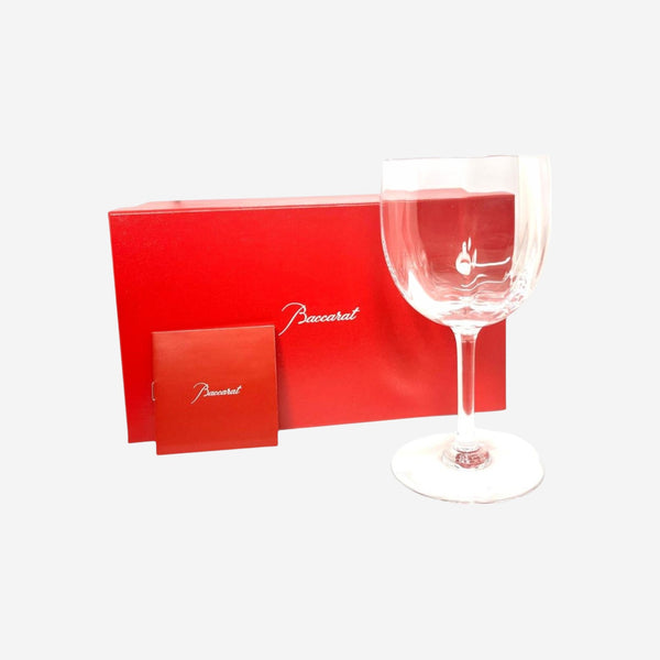 Baccarat Montaigne No. 1 Optic Crystal Water Goblet 1107101