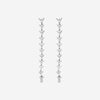 Roberto Coin 18K White Gold Diamond Convertible Drop Earrings 111449AWERX0 - THE SOLIST