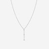 Roberto Coin 18K White Gold Lariat Diamond Necklace 111450AWCHX0 - THE SOLIST