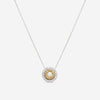 Roberto Coin 18K White & Yellow Siena Diamond Dot Large Pendant Necklace 111479AVCHX0