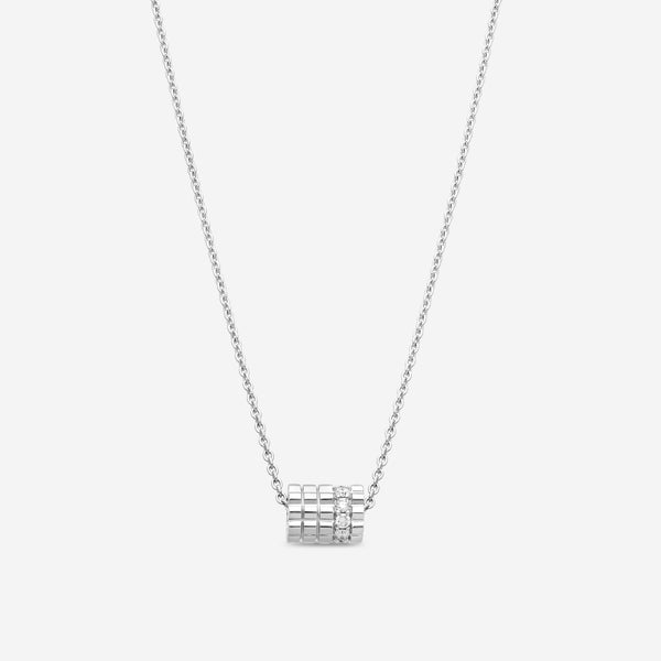 Roberto Coin Tiny Treasures 18K White Gold Diamond Pendant Necklace 111489AWCHX0 - THE SOLIST