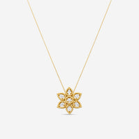 Roberto Coin Dolcetto 18K Yellow Gold Diamond Star Pendant Necklace 111493AYCHX0 - THE SOLIST
