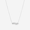 Roberto Coin 18K White Gold Diamond Marquise Leaf Pendant Necklace 111513AWCHX0 - THE SOLIST
