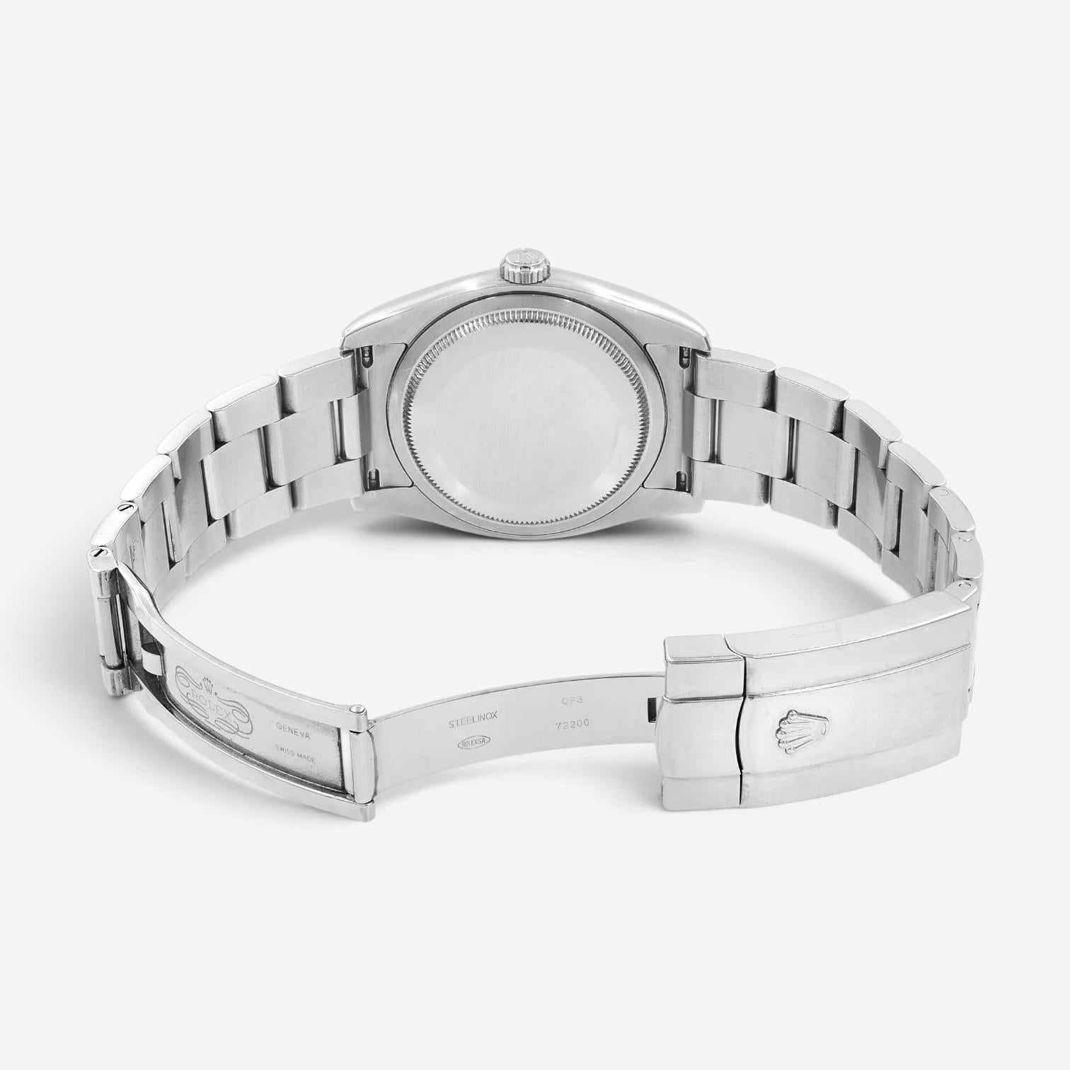 Rolex Datejust 36mm Stainless Steel Automatic Men's Watch 116200