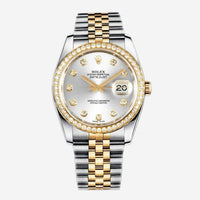 Rolex Datejust 36 18K Yellow Gold & Stainless Steel Automatic Unisex Watch 116243 - THE SOLIST