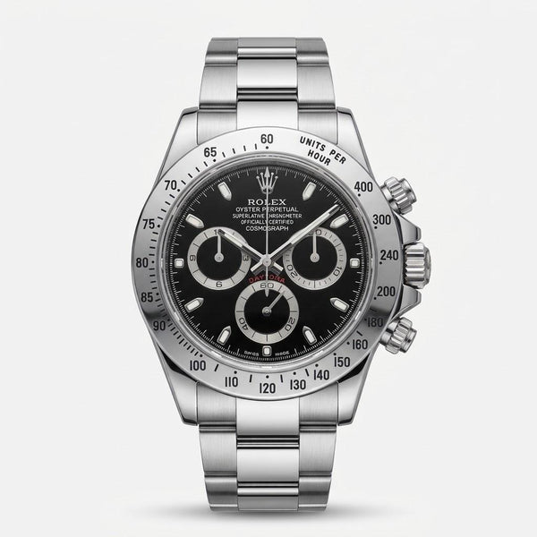 Rolex Daytona Stainless Steel Automatic Men's Watch 116520_blk - THE SOLIST