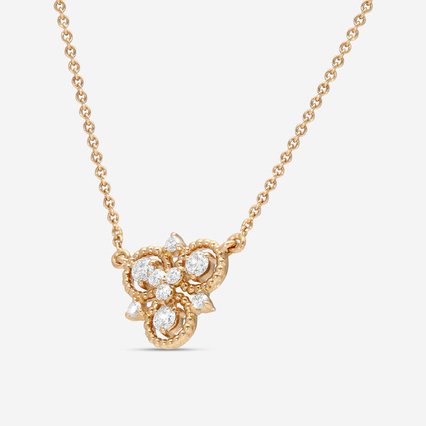 Crivelli 3 Little Round Fantasy 18K Yellow Gold Pendant Pendant Necklace 117-C393 - THE SOLIST
