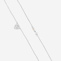 Crivelli 3 Little Round Fantasy 18K White Gold Diamond Pendant Necklace 117-C393 - THE SOLIST