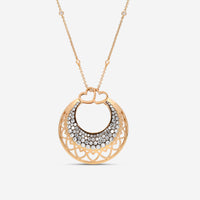 Crivelli Ricami Heart 18K Yellow Gold Diamond Pendant Necklace 117-G385 - THE SOLIST