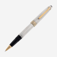 Montblanc Meisterstuck Solitaire Silver Rollerball Pen 11755
