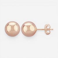 Ina Mar 14K Rose Gold Ball Stud Earrings 12/131R