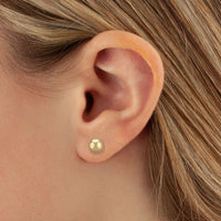 Ina Mar 14K Yellow Gold Ball Stud Earrings 12/131