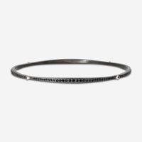 Armenta New World Sterling Silver Black Sapphire Bangle Bracelet 12080
