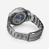 Montblanc 1858 GMT Stainless Steel Automatic Men's Watch 129616