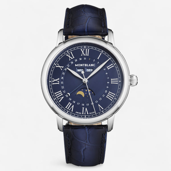 Montblanc Star Legacy Full Calendar Stainless Steel Automatic Men's Watch 130967