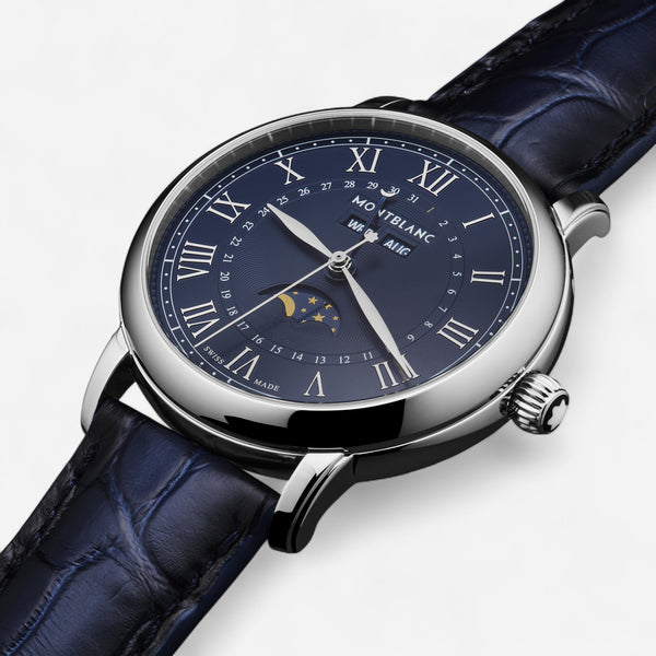 Montblanc Star Legacy Full Calendar Stainless Steel Automatic Men's Watch 130967