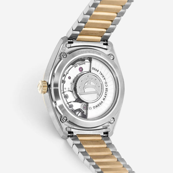 Omega De Ville Prestige Steel 18K Yellow Gold Automatic Men's Watch 130.20.39.21