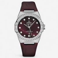 Omega Constellation Stainless Steel Diamond Automatic Ladies Watch 131.18.36.20.61.001
