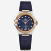 Omega Constellation Stainless Steel & 18K Rose Gold Automatic Ladies Watch 131.23.29.20.99.003