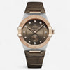 Omega Constellation Stainless Steel & 18K Rose Gold Automatic Ladies Watch 131.23.34.20.63.001