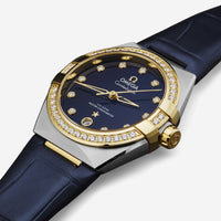 Omega Constellation Stainless Steel & 18K Yellow Gold Automatic Ladies Watch 131.28.36.20.53.001