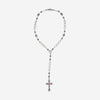 Konstantino Kleos Sterling Silver and 18K Yellow Gold, Pearl and Pink Tourmaline Lariat Necklace - THE SOLIST