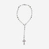 Konstantino Kleos Sterling Silver and 18K Yellow Gold, Pearl and Pink Tourmaline Lariat Necklace - THE SOLIST