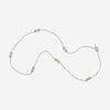 Konstantino Hebe Sterling Silver and 18K Yellow Gold Station Necklace KOKJ432-130-366U