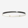 Armenta Old World 18K Yellow Gold, Blackened Sterling Silver & White Enamel Diamond Bangle Bracelet 14216