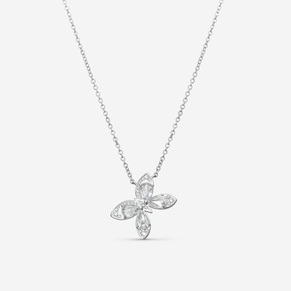 Lugano Kite 18K White Gold Diamond Pendant Necklace 1432216 - THE SOLIST