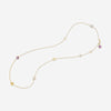 Nanis 18K Yellow Gold Blue Topaz & Citrine Necklace CN13-560 - THE SOLIST