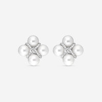 Assael 18K White Gold Diamond & South Sea Cultured Pearl Earrings E7078 - THE SOLIST