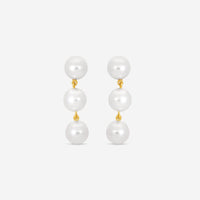 Assael 18K Yellow Gold Akoya Cultured Pearl Earrings E6899