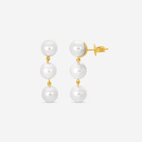 Assael 18K Yellow Gold Akoya Cultured Pearl Earrings E6899