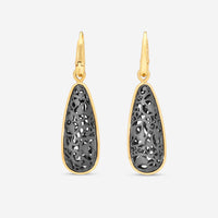 Pomellato Arabesque 18K Rose Gold Titanium Drop Earrings O.B503/T/07-94 - THE SOLIST