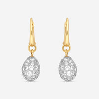 Pomellato Tabou 18K Rose & White Gold White Topaz Earrings O.A908/A/O7TB - THE SOLIST