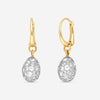 Pomellato Tabou 18K Rose & White Gold White Topaz Earrings O.A908/A/O7TB - THE SOLIST