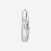 Pomellato 18K White Gold Diamond Hoop Mono Earring 0.A002-B9-H-121