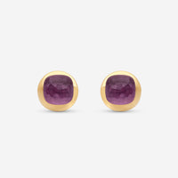 Pomellato Nudo 18K Yellow Gold Amethyst Earrings A124 - THE SOLIST