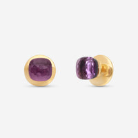 Pomellato Nudo 18K Yellow Gold Amethyst Earrings A124 - THE SOLIST