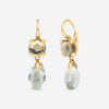 Pomellato 18K Yellow Gold Rocca Crystal Earrings A139 - THE SOLIST